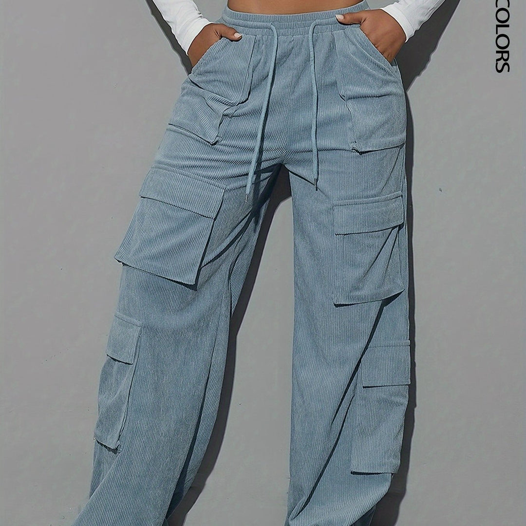 Nuvé Paris | Pantalon cargo doux