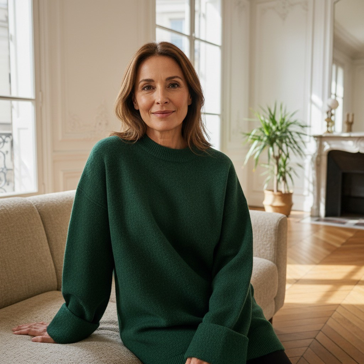 Maëlle | Pull Cosy en Laine Douce Premium