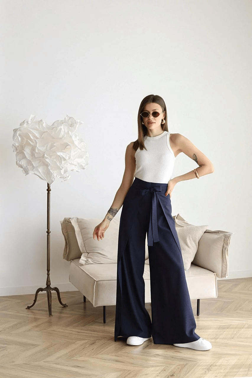 ALMA | Wide-Leg Trousers