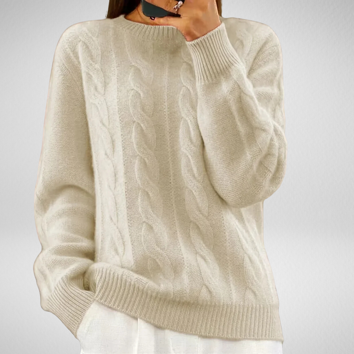 Margot | Pull Torsadé Style Classique