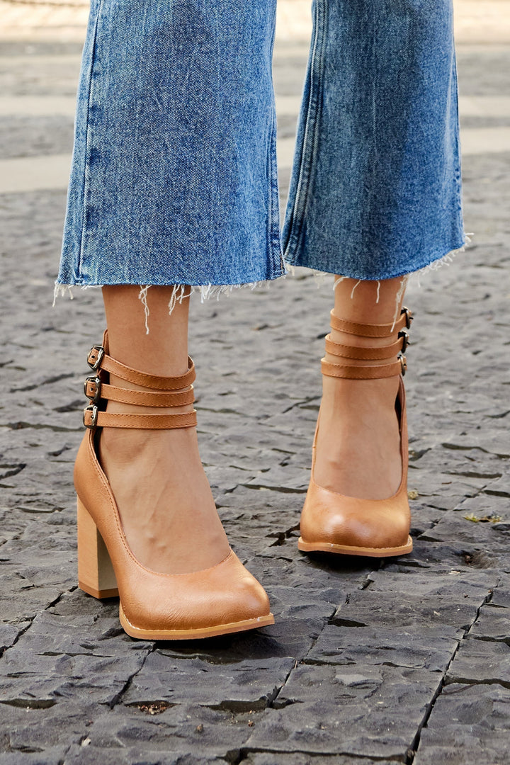 Elisa™ | Sandales élégantes à talon large