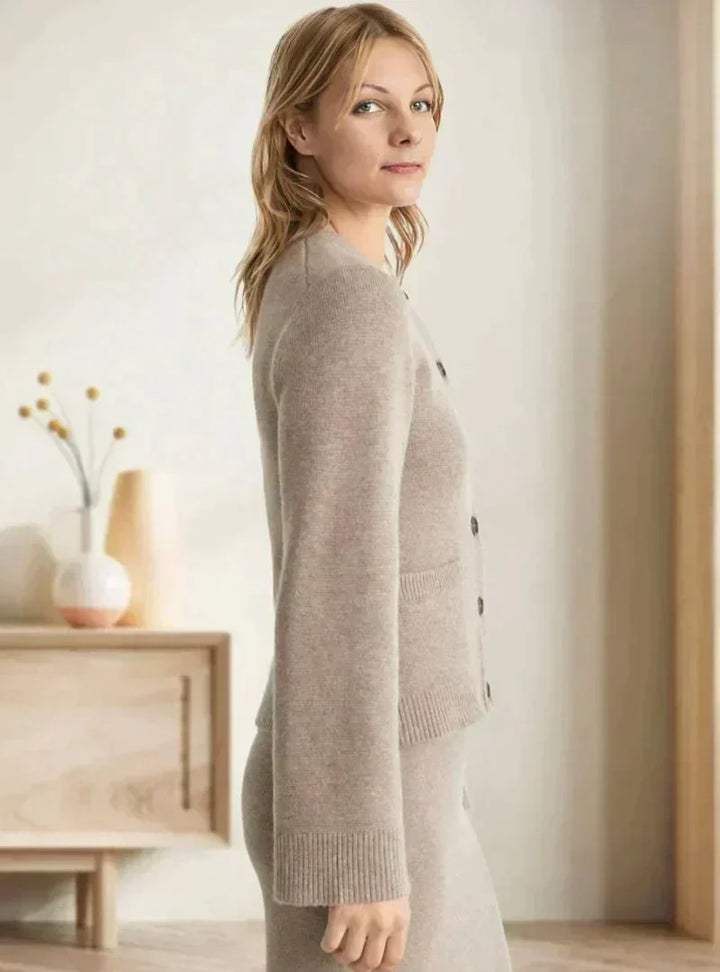 Ysaline | Cardigan Tendance à Manches Amples