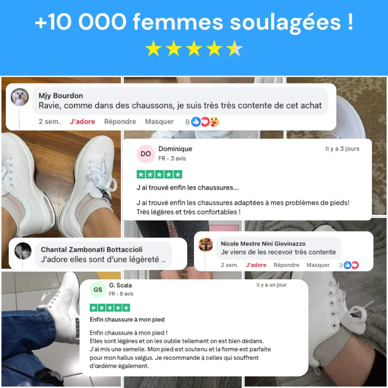 Orthelia | Baskets de Marche Confort+