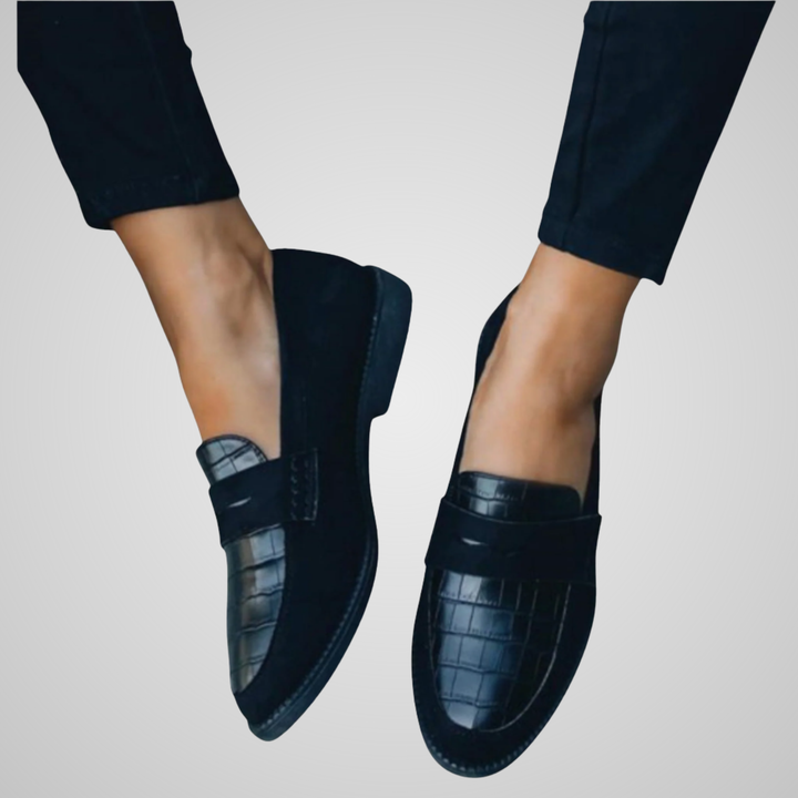 Mirelise | Mocassins Élégance Contrastée