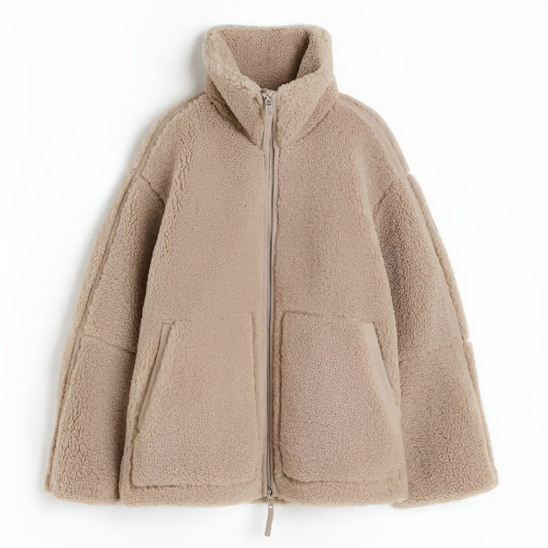KAJA – Doux Manteau en Teddy