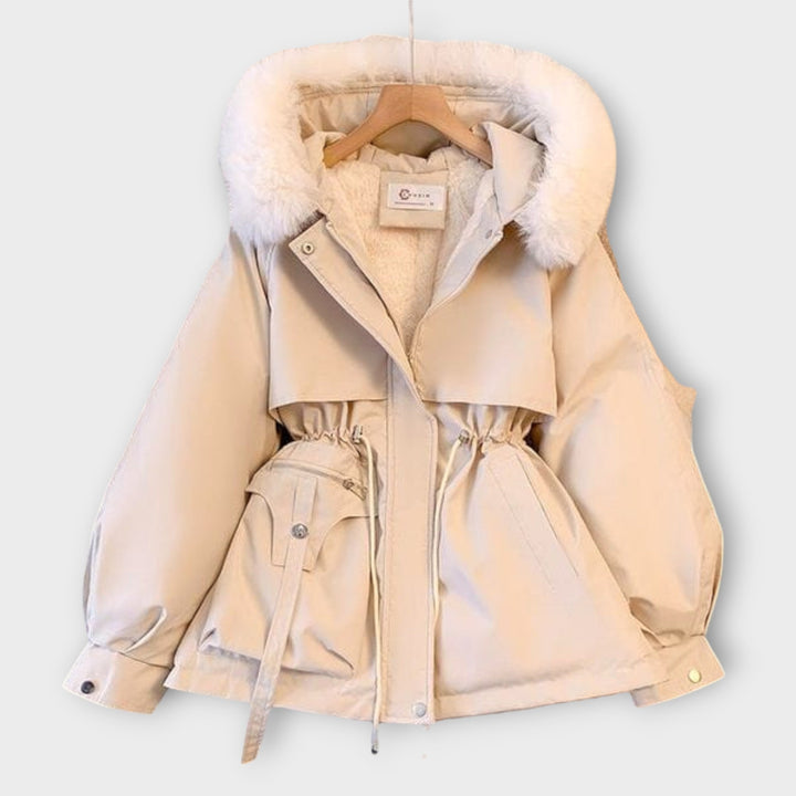 Élodie – Manteau d'hiver en fourrure élégante