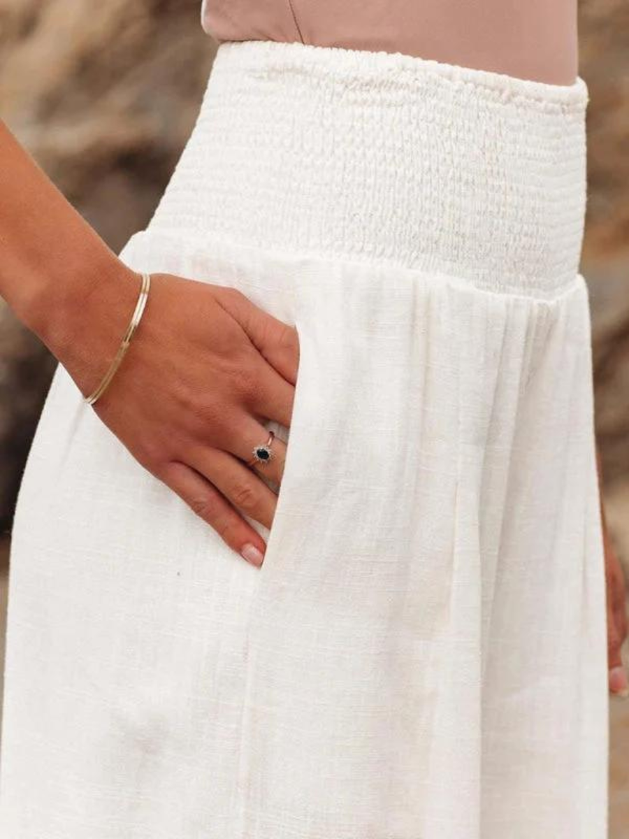 Lily Pantalon Évasé Flottant