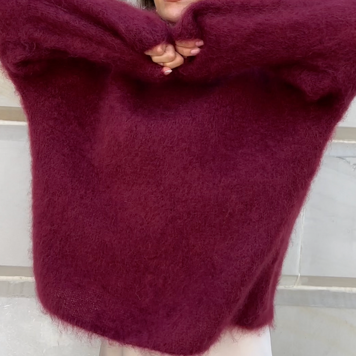 Lucy – Pull Oversized Doux et Élégant