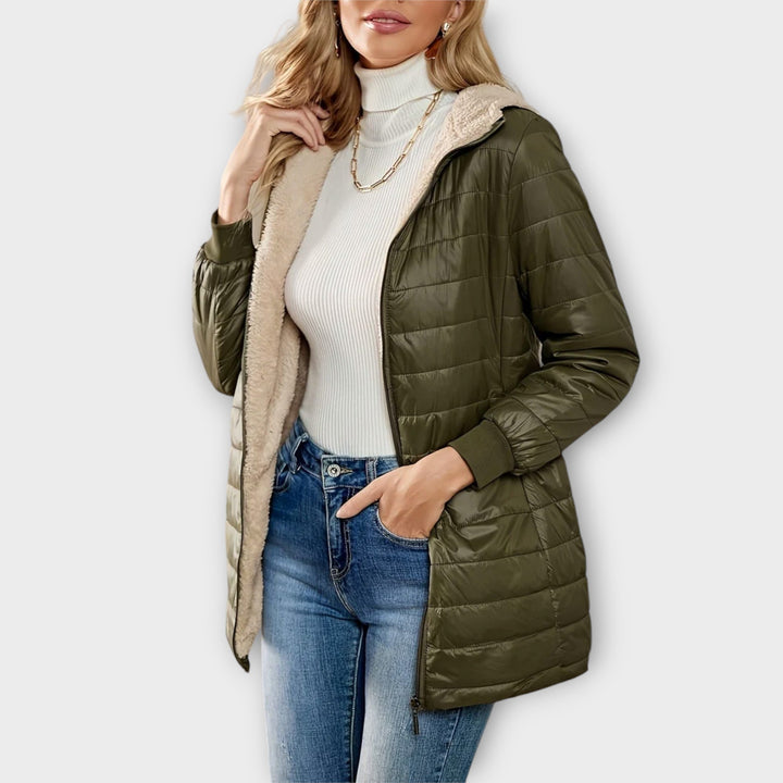 Élodie – Veste puffer élégante et décontractée