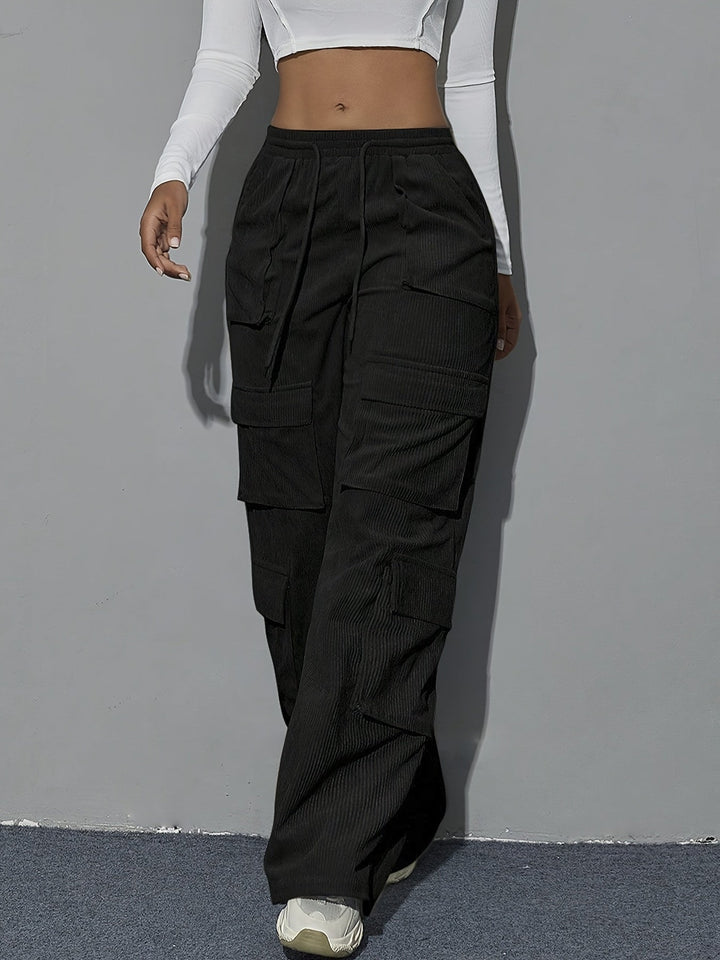 Nuvé Paris | Pantalon cargo doux