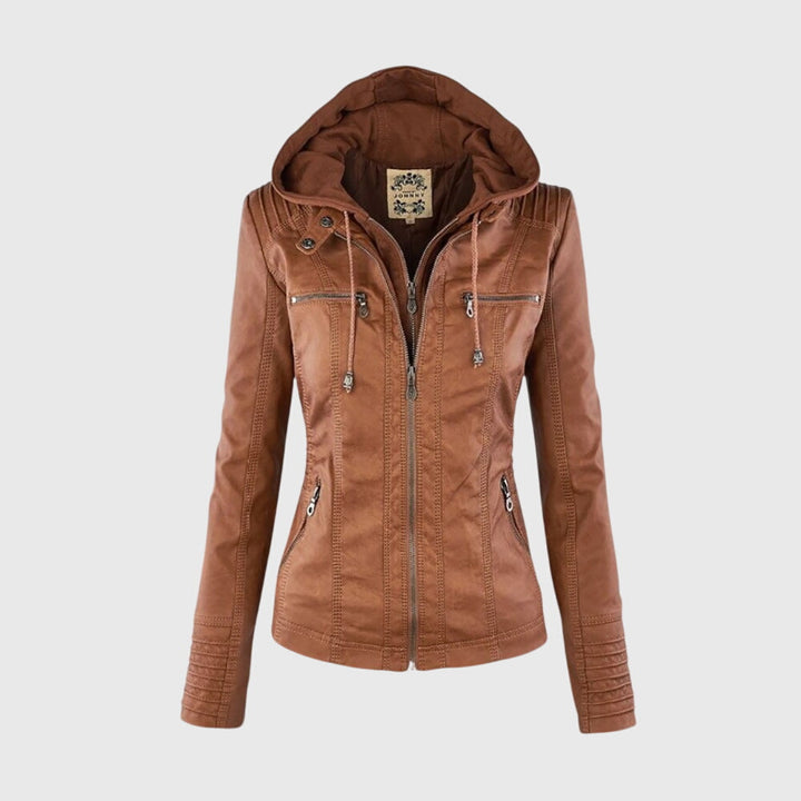 Karoline – Veste en Cuir Chic et Distinctive