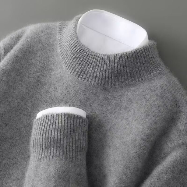 Ambre | Pull Doux Col Raffiné