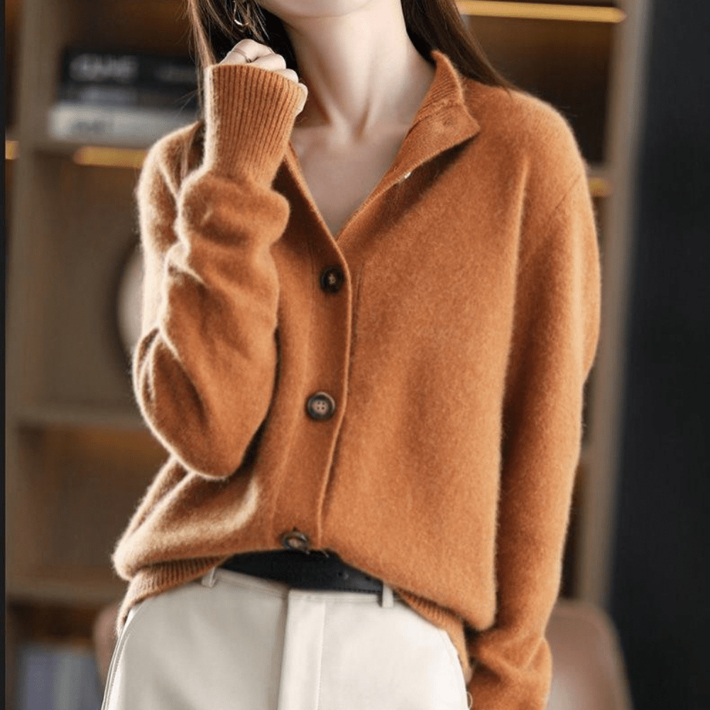 Paulette | Cardigan en Maille Confortable