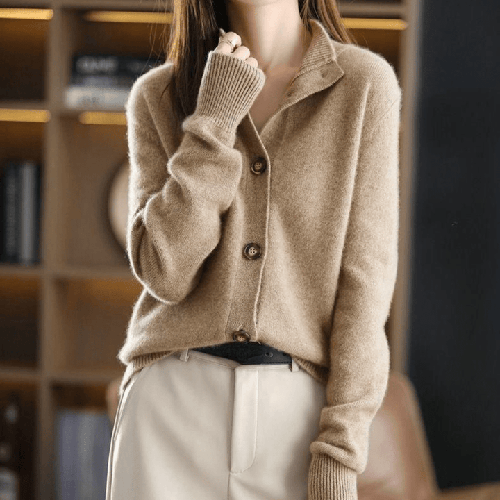 Paulette | Cardigan en Maille Confortable