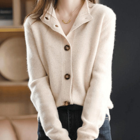 Céline | Cardigan en Maille Confortable