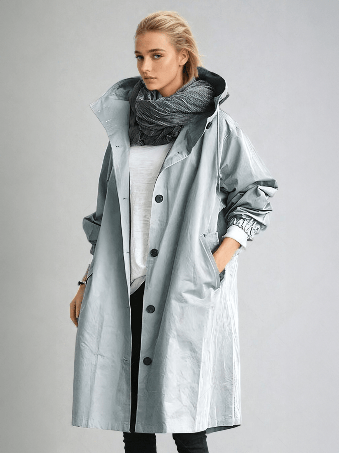 Joelle – Manteau trench imperméable élégant