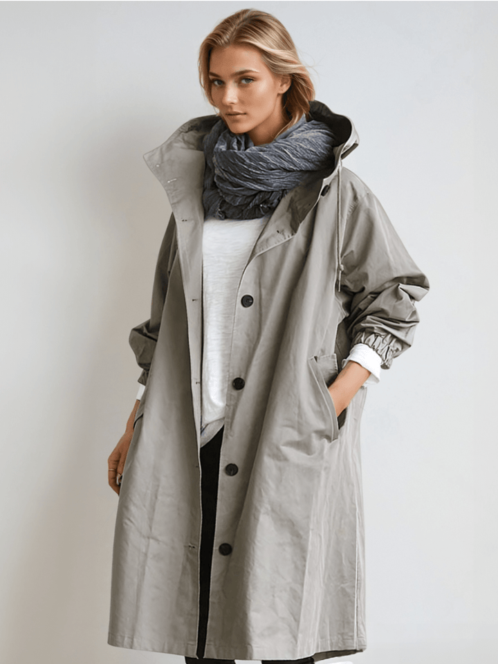Joelle – Manteau trench imperméable élégant