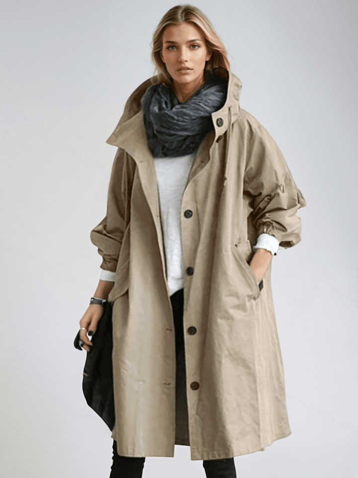 Joelle – Manteau trench imperméable élégant